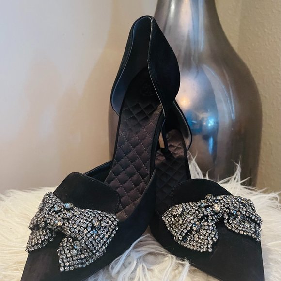 Tory Burch Shoes - Tory Burch 9.5 Black Suede